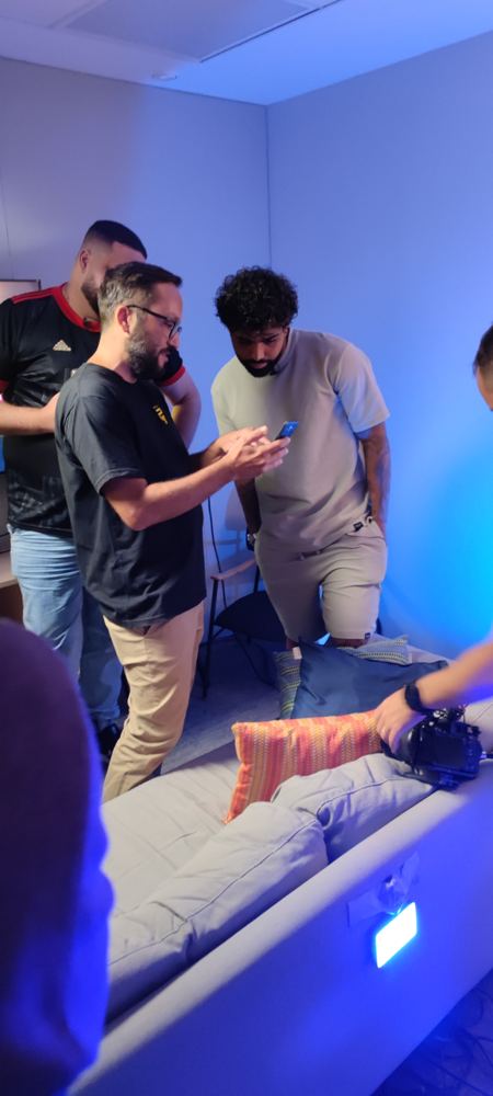 Bastidores da gravação do Gabigol como embaixador do eFootball.